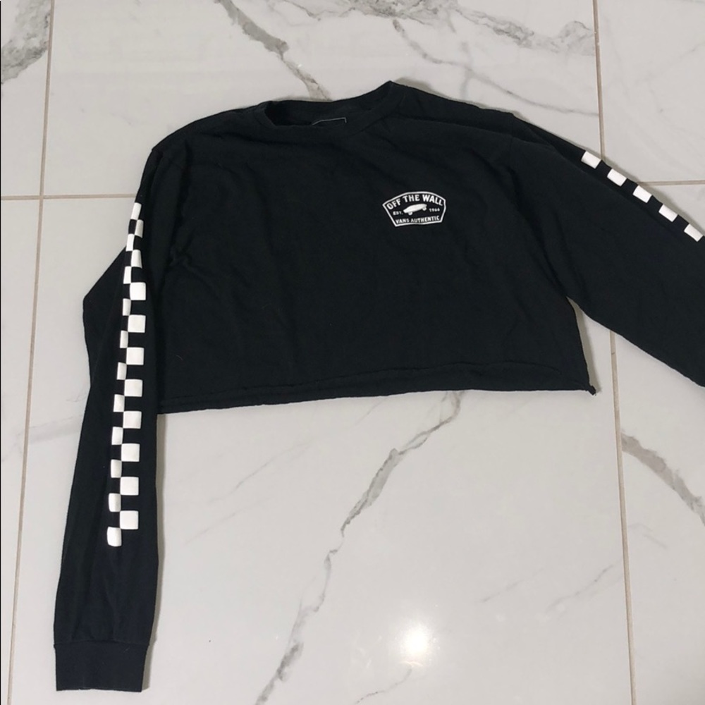 Vans cropped shirt